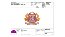 Embroidery customer approvals and production