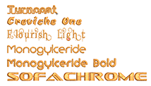 Embroidery Fonts
